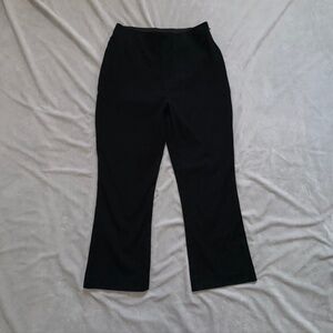 A New Day Flared Stretch Woven Cropped Pants